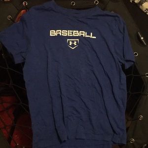 Front and back Baseball under Armour shirt!